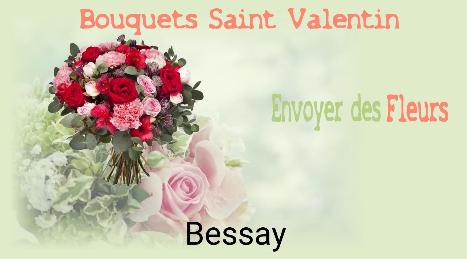 Roses de Saint-Valentin livrées à Bessay